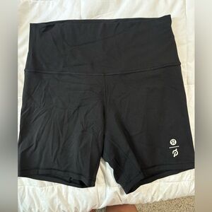 Lululemon x peloton align hi rise short- size 10